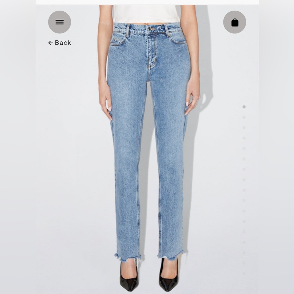 KHY 	
CLASSIC STRAIGHT LEG DENIM | MEDIUM WASH - 27